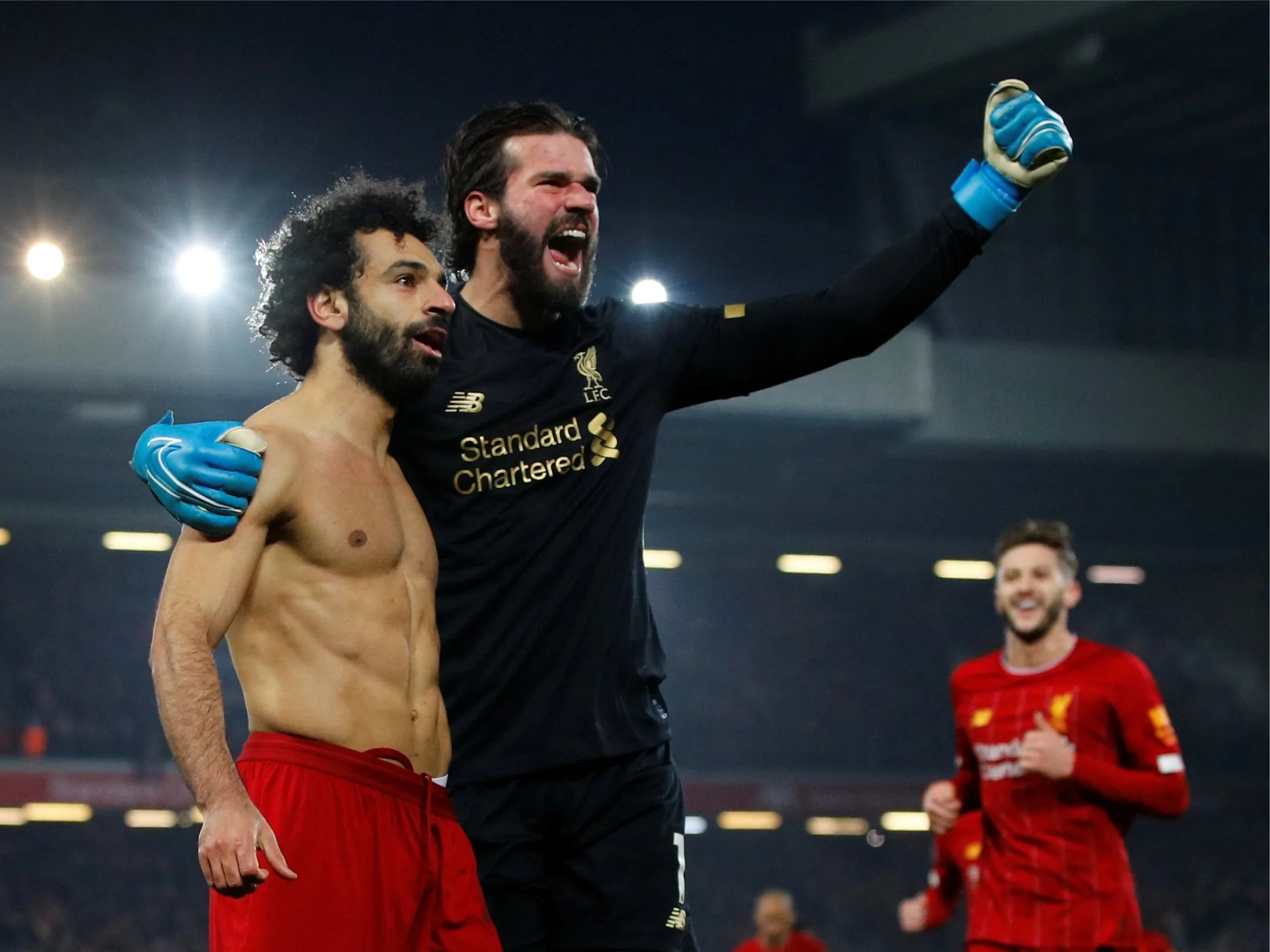 Goleiro e meia são amigos de longas datas