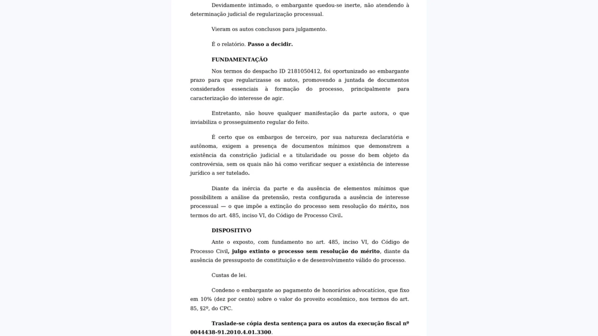 Imagem ilustrativa da imagem Vitória não comprova propriedade e Justiça encerra ação do Barradão