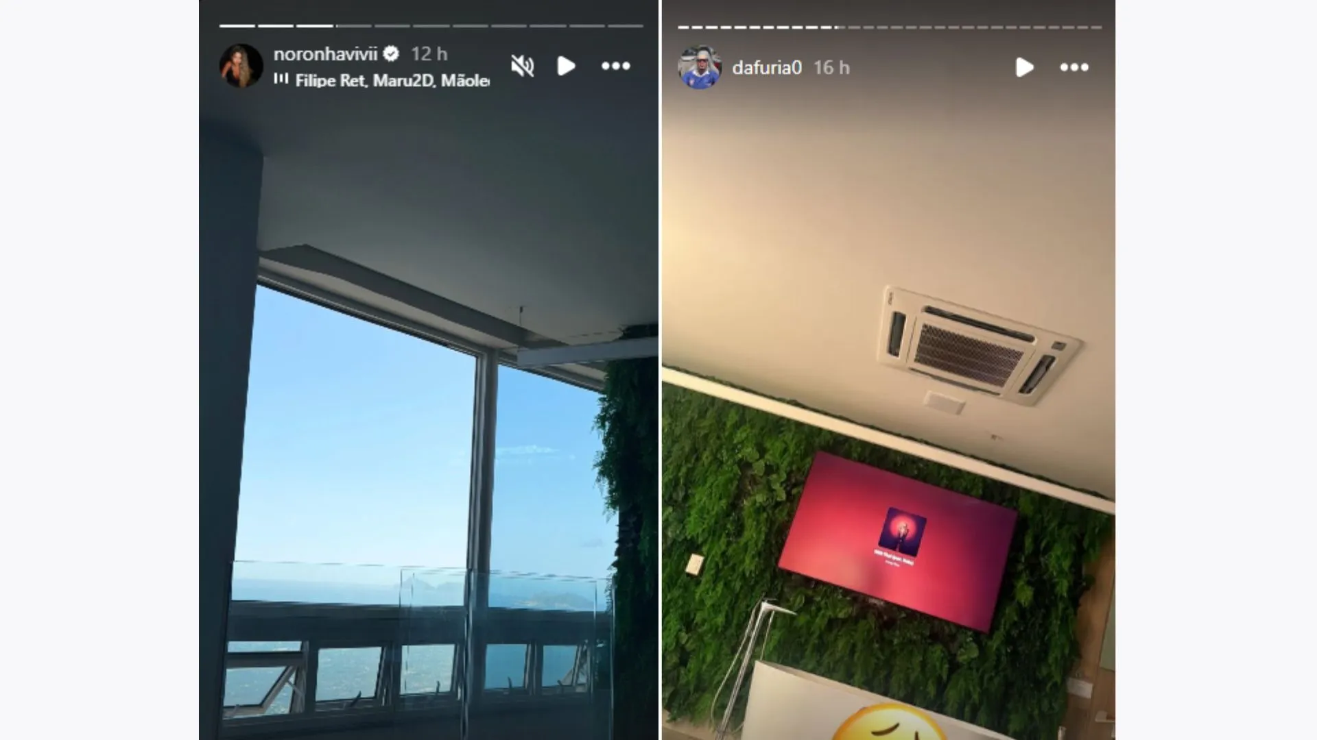 Vivi Noronha e Da Fúria estavam juntos num motel de luxo do Rio de Janeiro