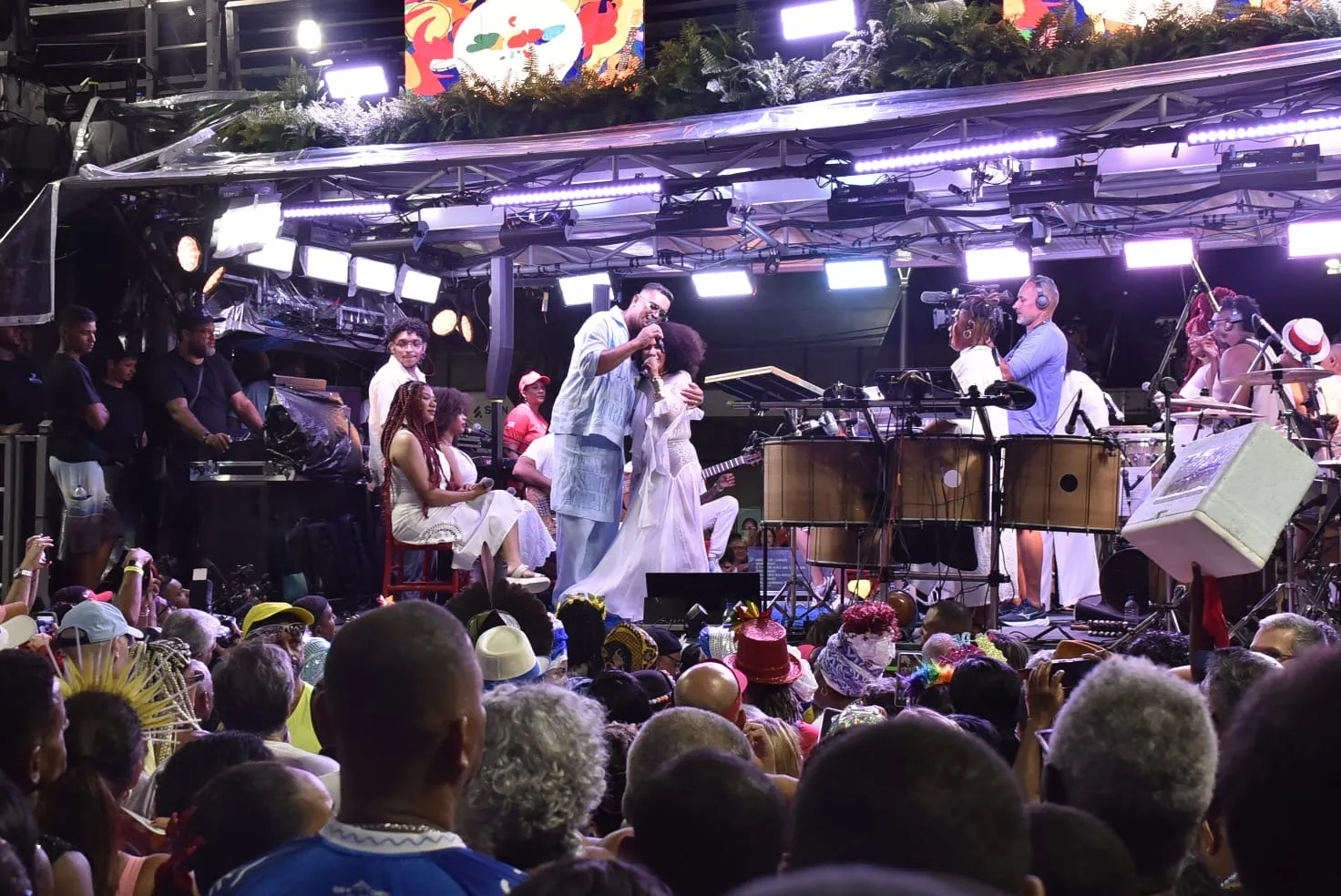 Mariene de Castro cantou ao lado de Xanddy