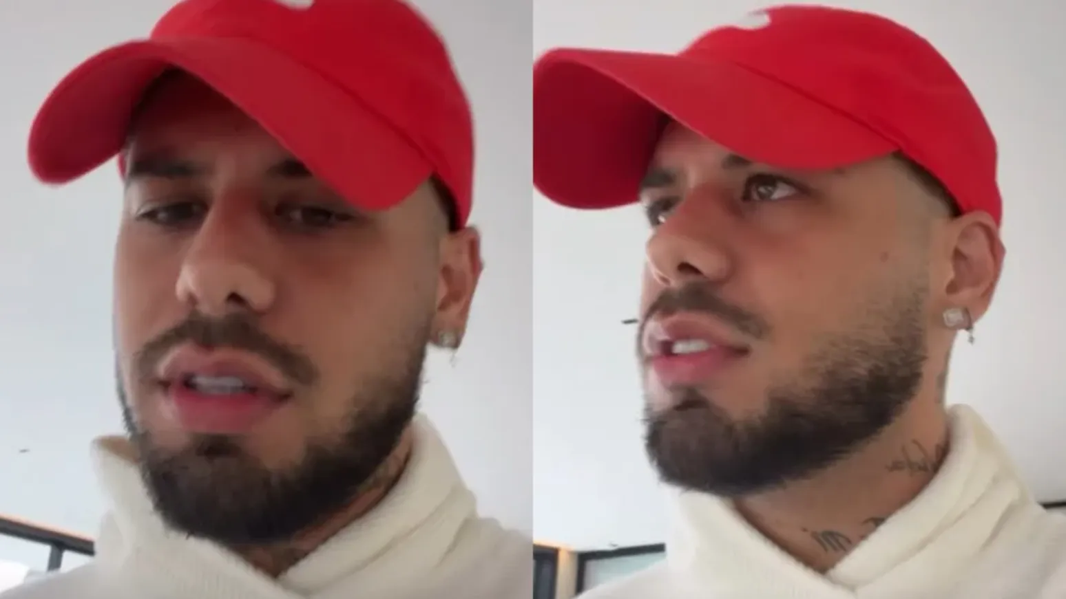 Zé compartilhou o momento com seus fãs