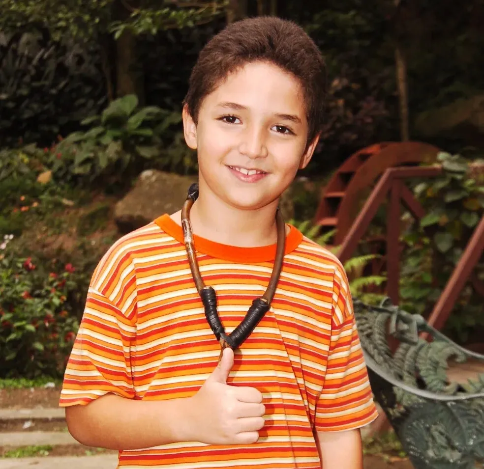 João Vitor Silva interpretou Pedrinho em uma das versões do Sítio do Pica Pau Amarelo