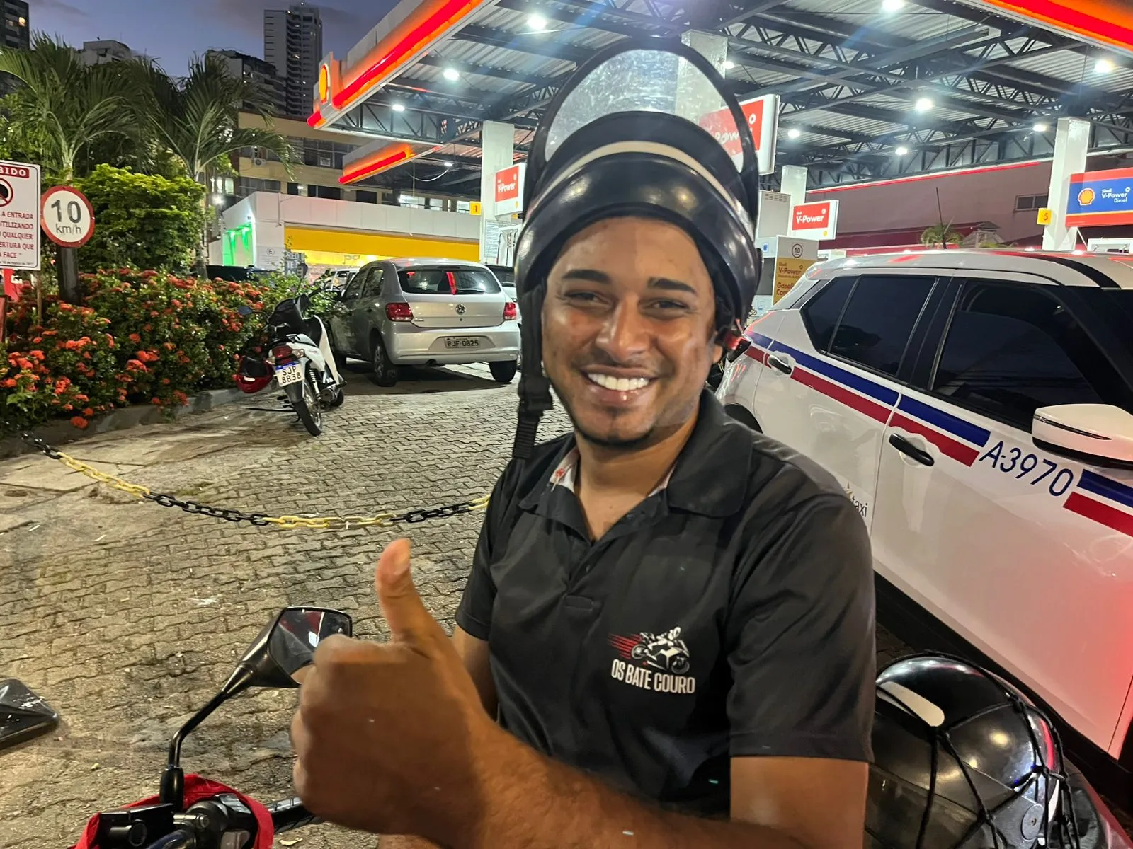 Jefferson Guedes, mototaxista