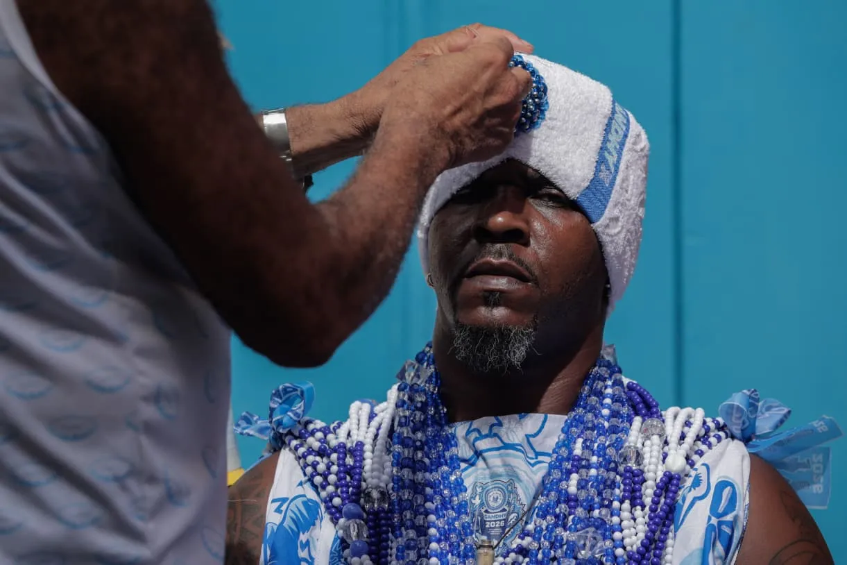 Imagem ilustrativa da imagem Pelô ferveu! Veja cliques da saída dos Filhos de Gandhy