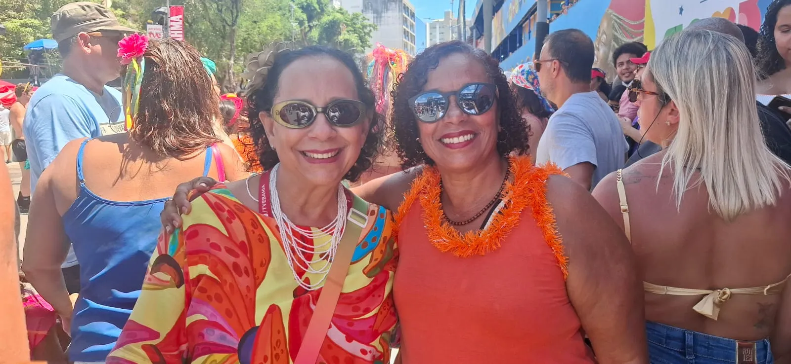 Thelma não perde um dia de folia