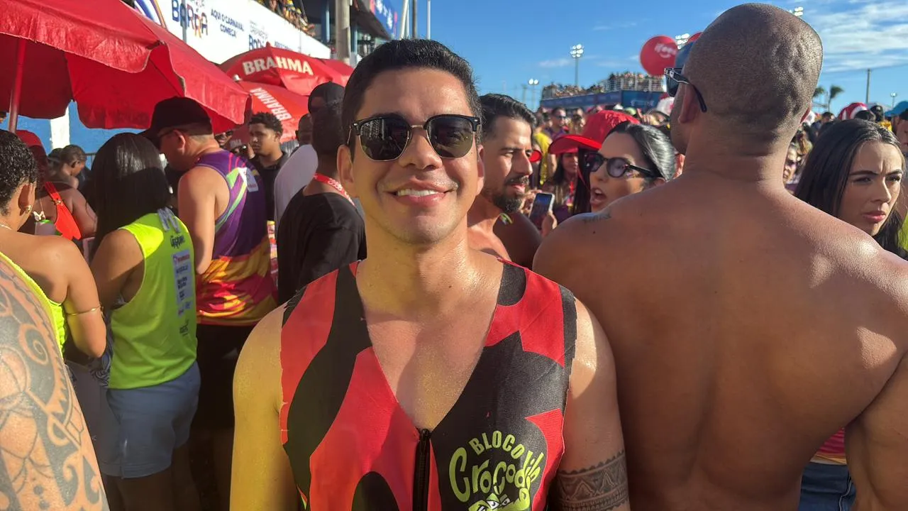 César veio direto de Recife para prestigiar a ídola