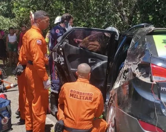 Vítima foi resgatada por Bombeiros militares do 2a CIA