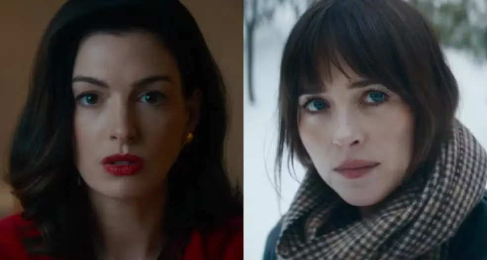 Anne Hathaway e Dakota Johnson