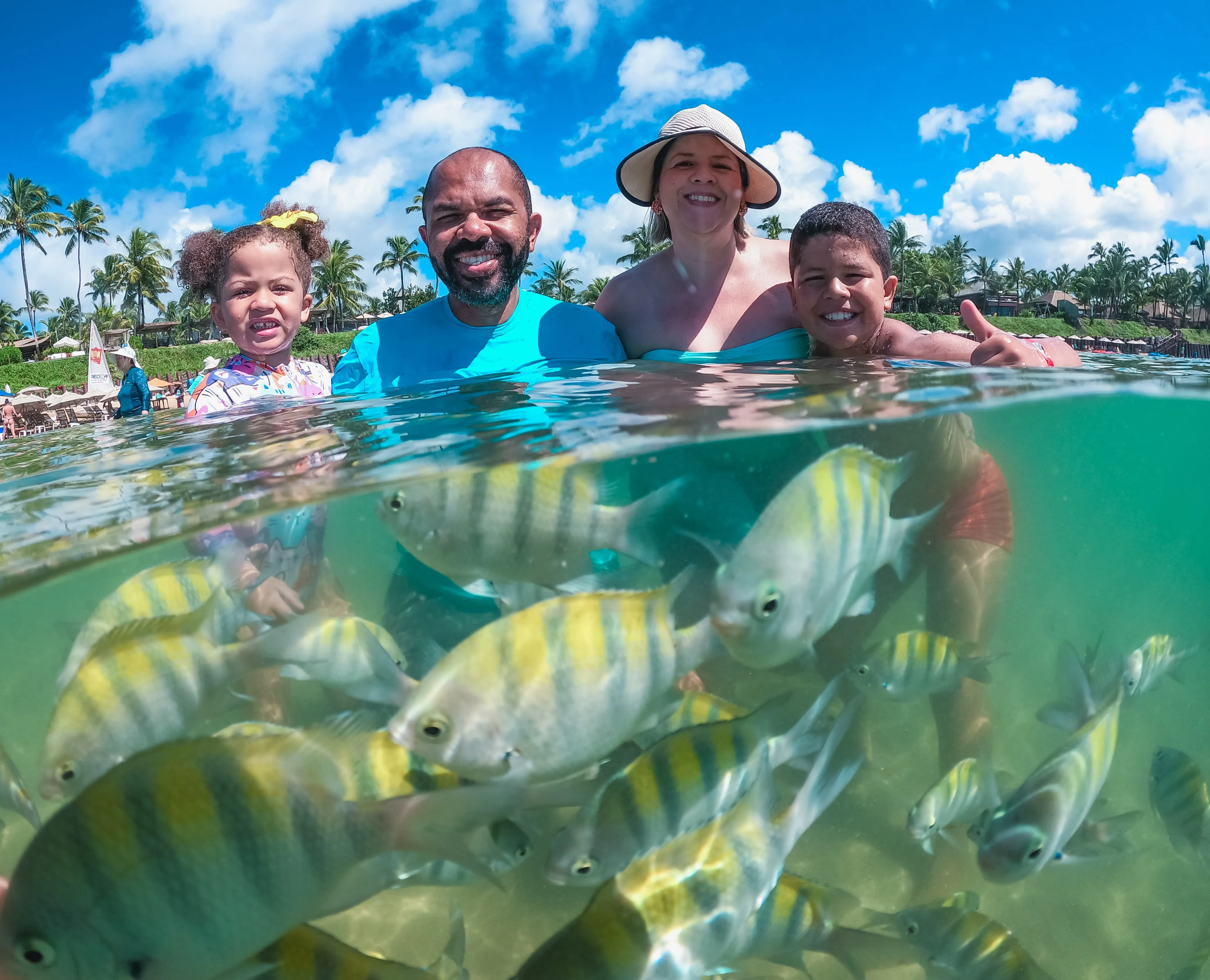 Rosino e Cássia estão juntos há 15 anos e são pais do Salomão e da Serena