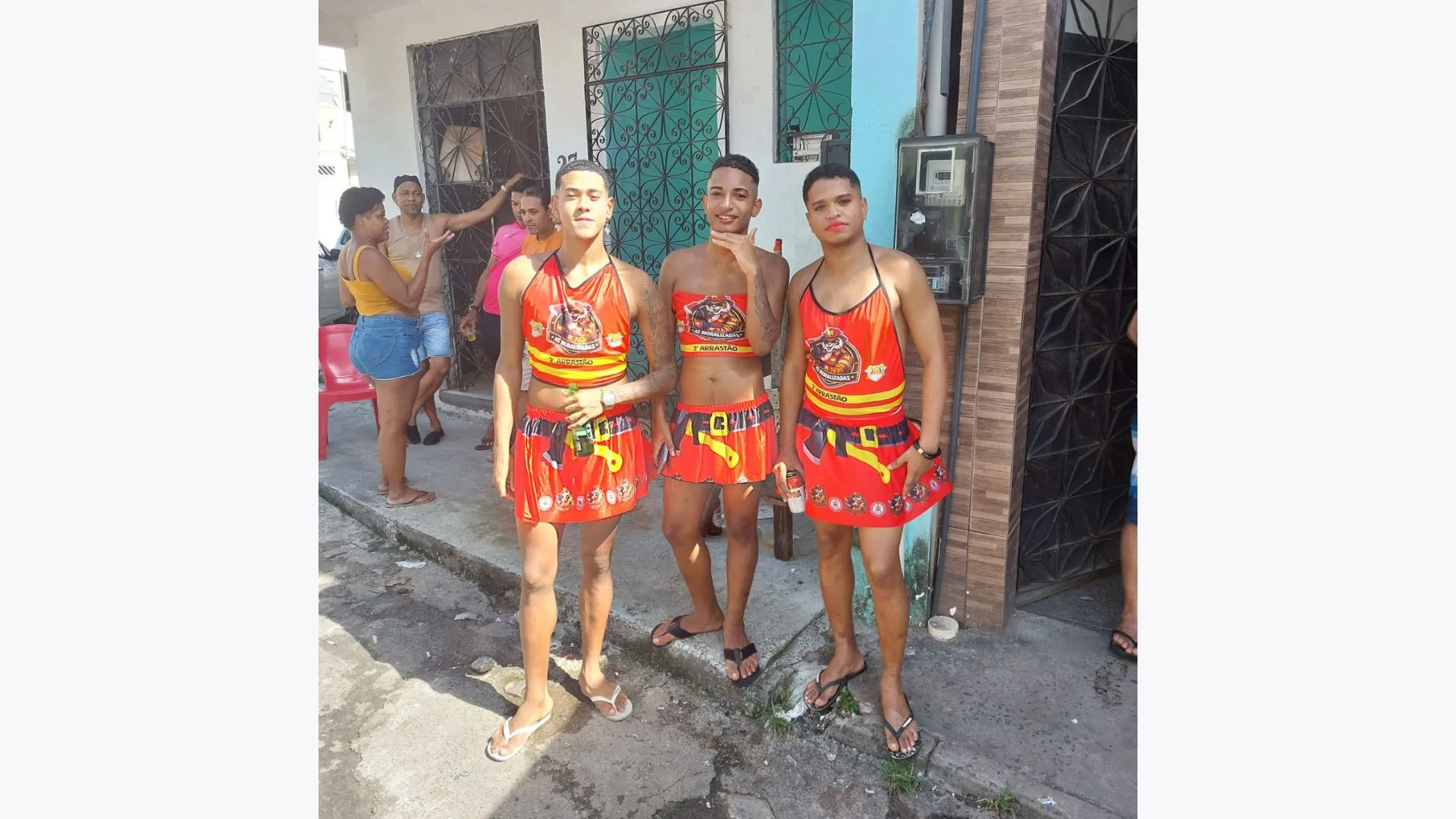Galera da Avenida Santo Antônio investe pesado nas resenhas da Sexta-feira Santa