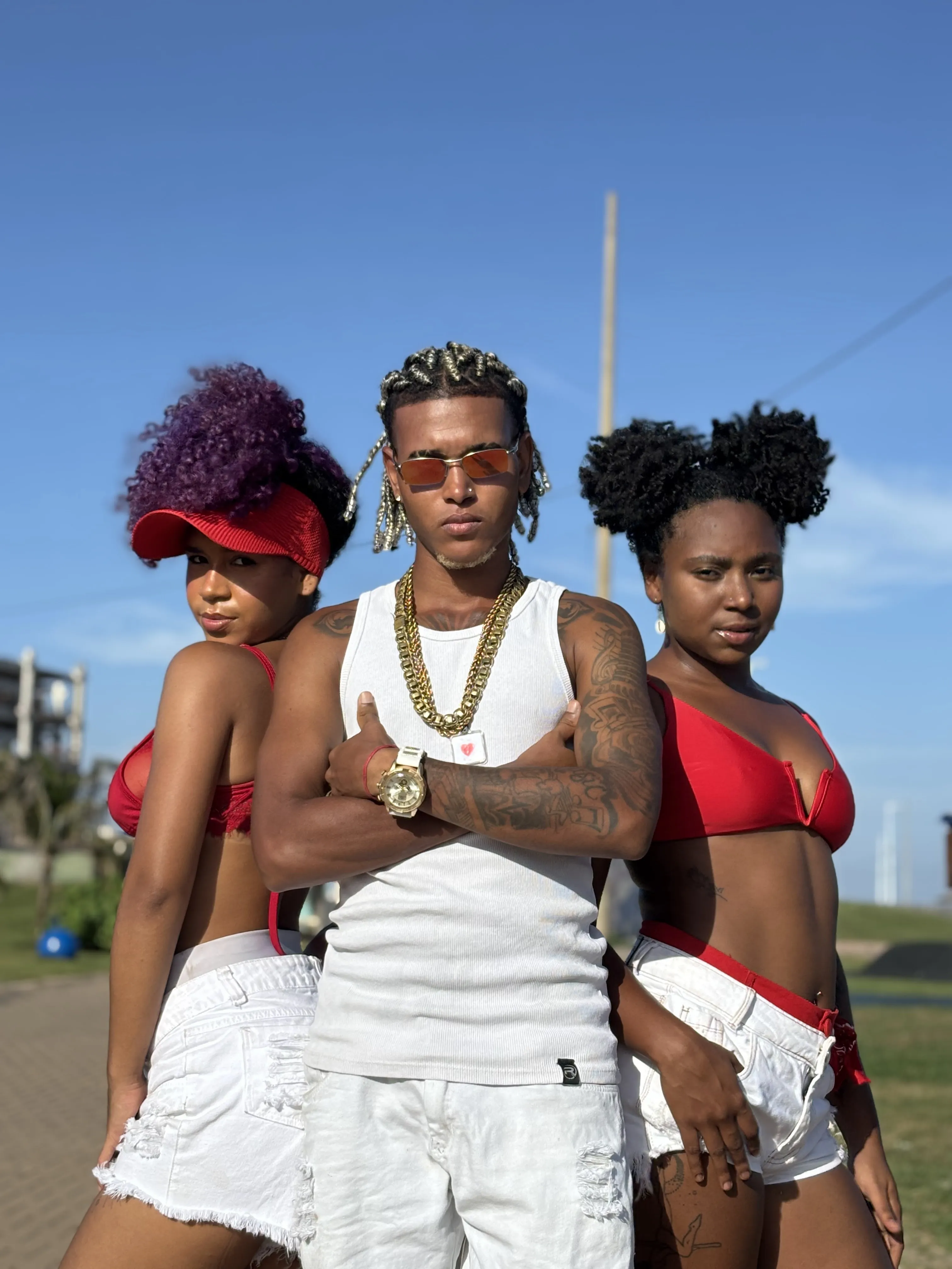 Imagem ilustrativa da imagem Banda Oh Faraó mistura ritmos no novo EP Eletropagofunk 2.0