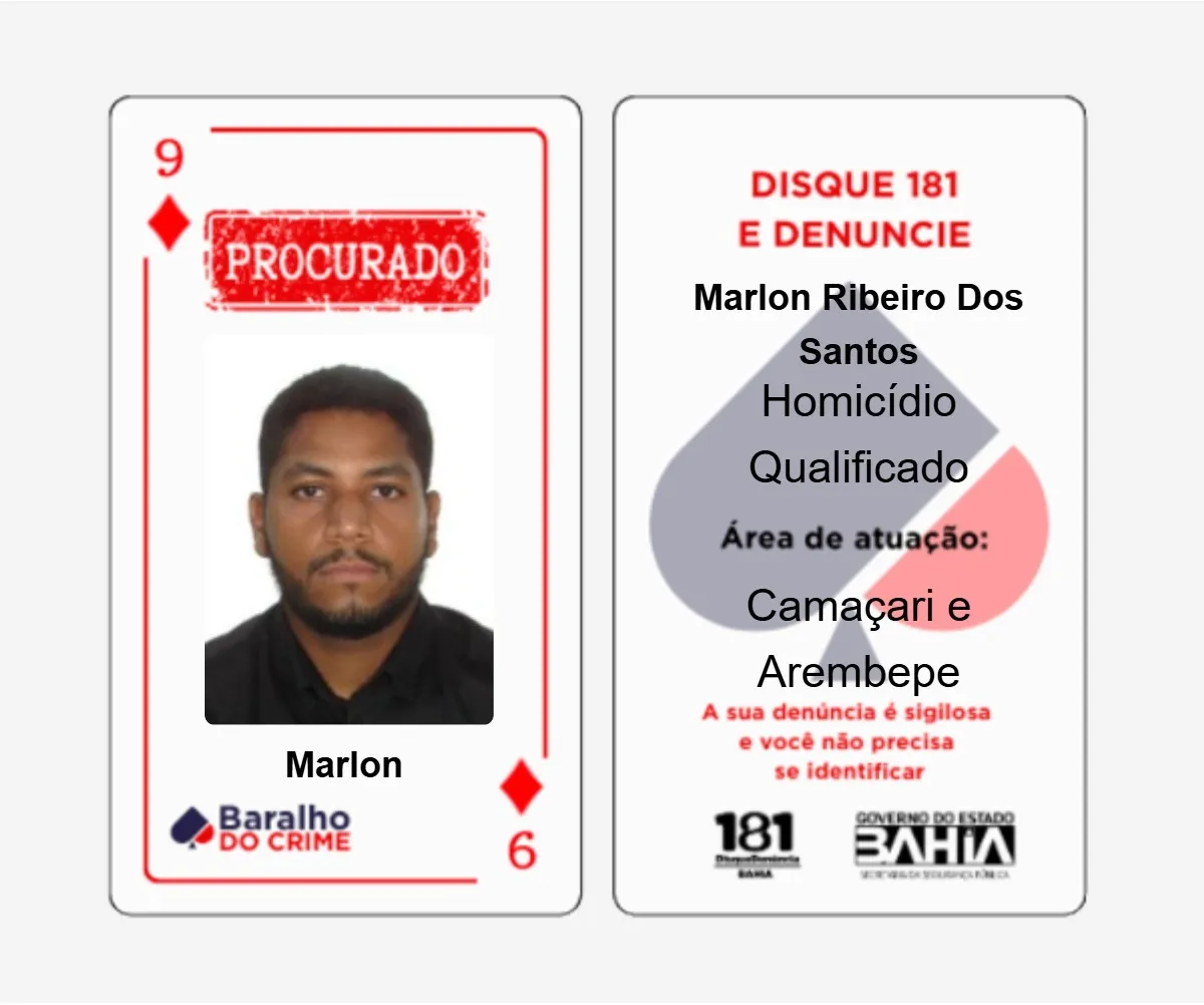 Marlon  do Baralho do Crime foi preso pela polícia