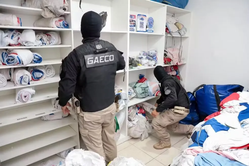 Operação da polícia contra integrantes da torcida organizada Bamor