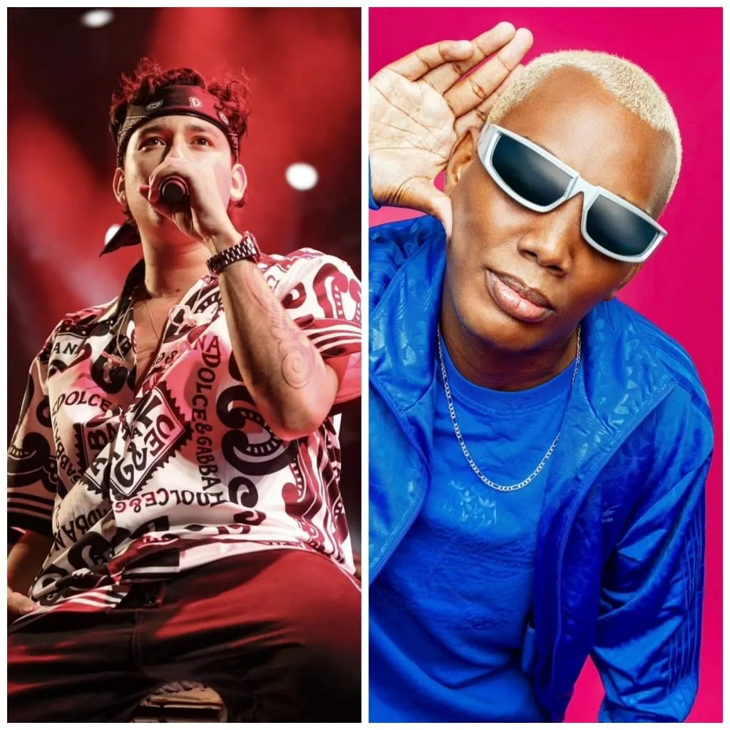 Gabriel Fidelis (esquerda) e MC GW (direita)