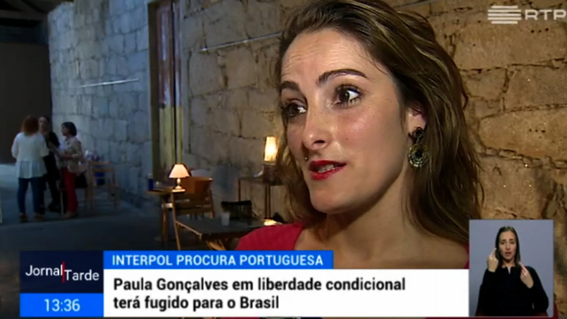 Portuguesa foragida