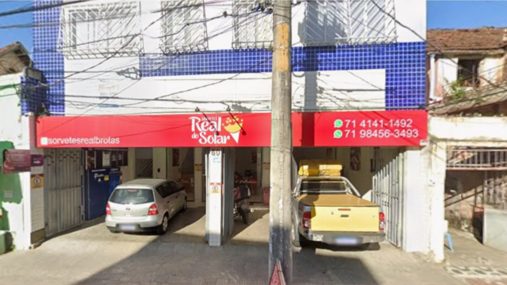 Sorveteria Real Solar fica localizada na Ribeira
