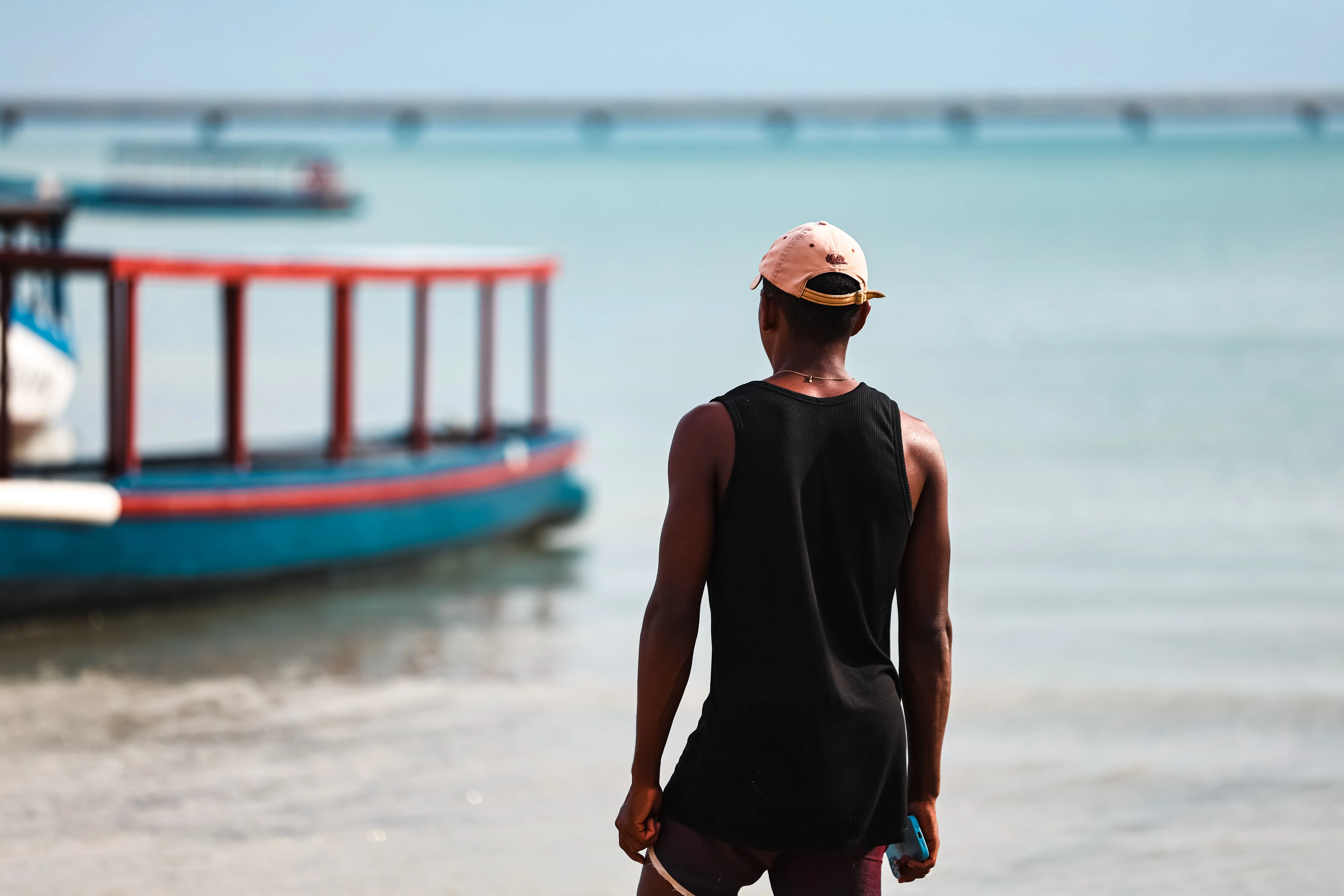 Barqueiro Alexsander Xavier, de 19 anos