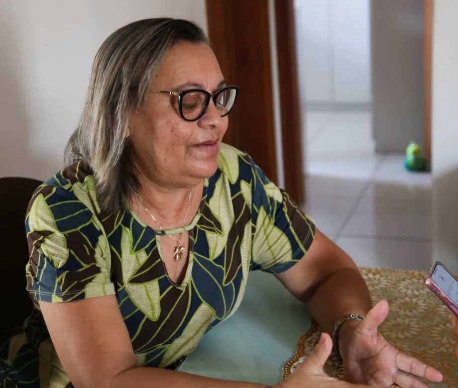 Na foto, Antônia Anaila