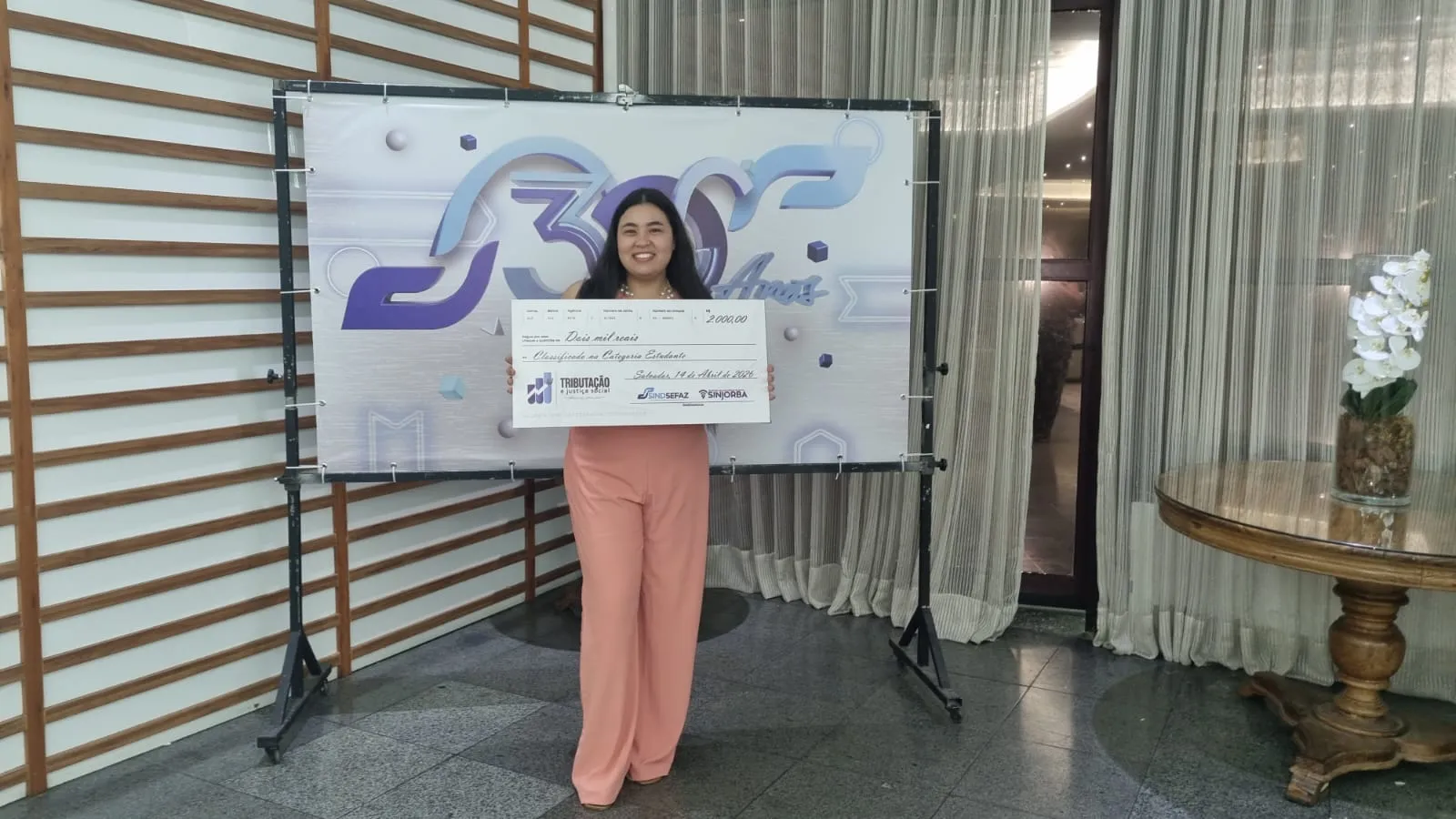 Estudante se destacou pelo jornalismo acessível