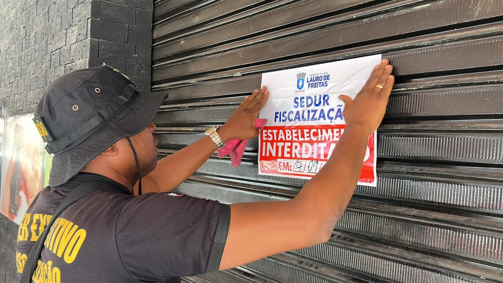 Estabelecimentos foram interditados