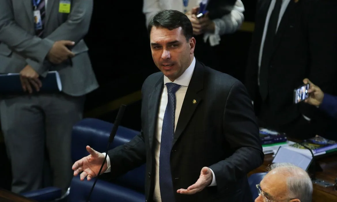 Flávio Bolsonaro foi eleito senador em 2019