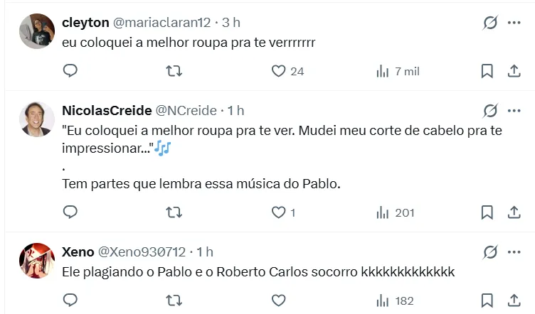 Internautas comparam música de Bruno Mars com hit de Pablo