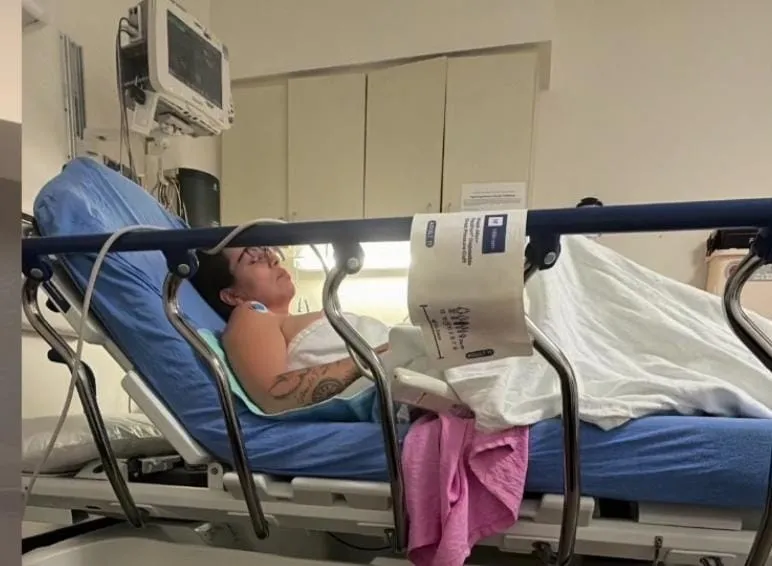 Milla foi parar no hospital após a agressão