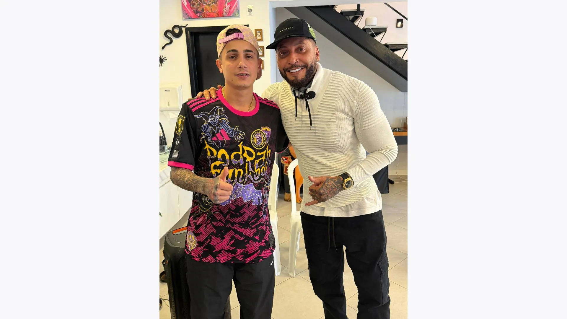 Imagem ilustrativa da imagem Kannário grava com Teto, MC Hariel e L7nnon em temporada no Rio e SP