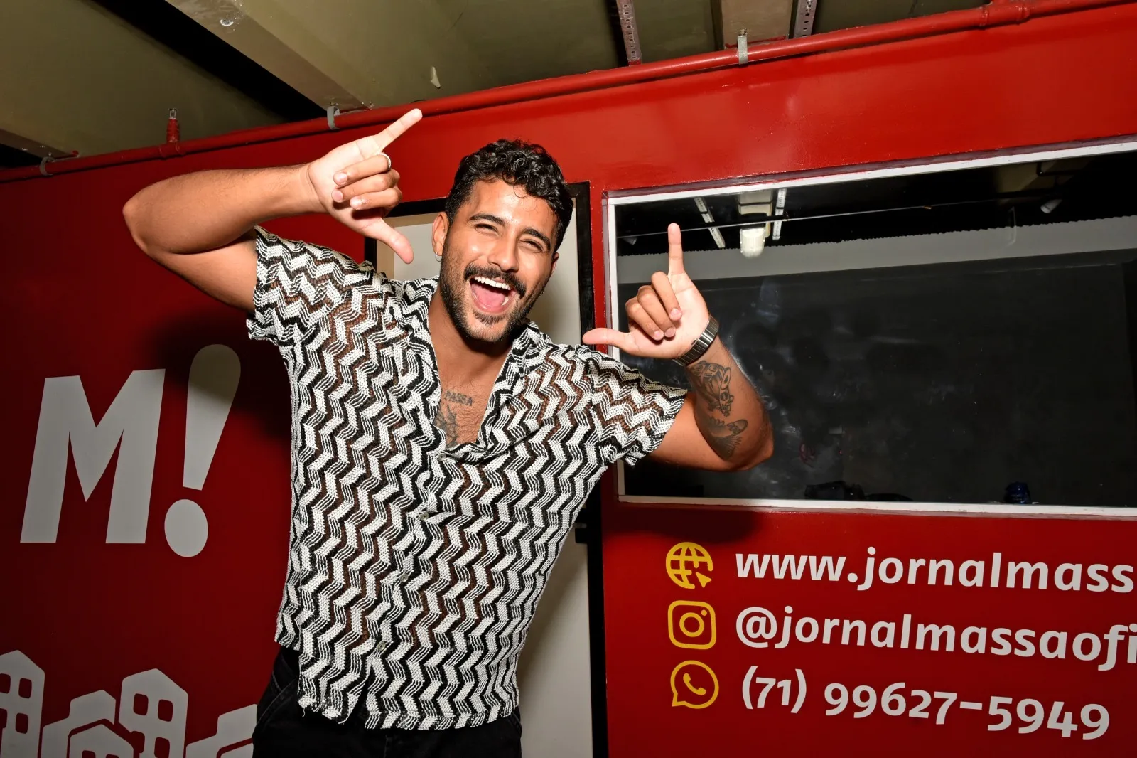 Pizane comentou sobre sua relação com Davi Brito