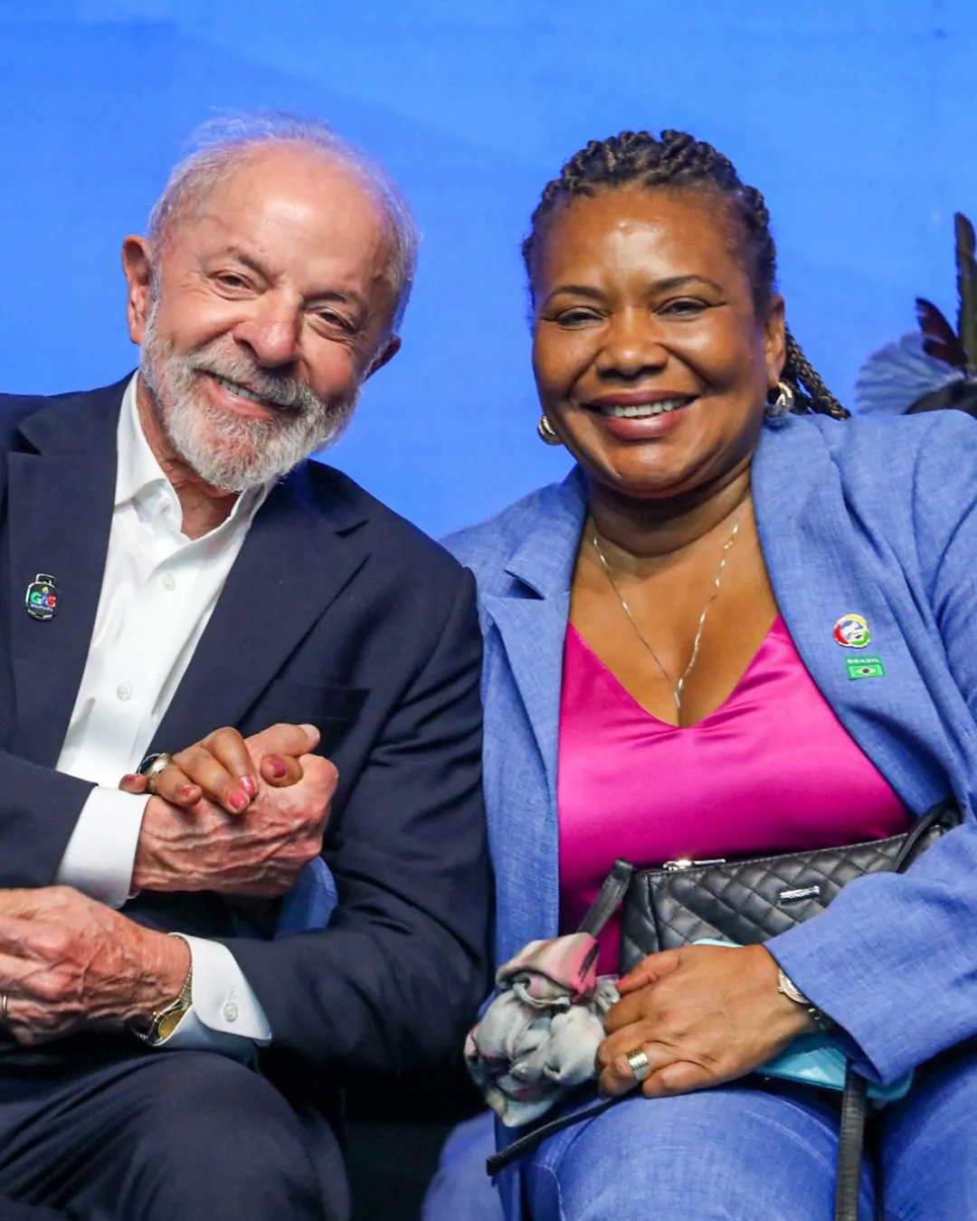 Cantora Margareth Menezes é atual ministra da Cultura no governo do presidente Lula (PT)