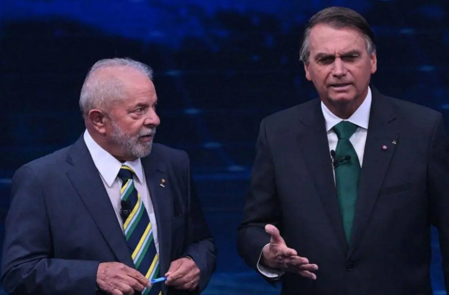 Lula e Bolsonaro são visto como atuais líderes da esquerda e direita no Brasil, respectivamente