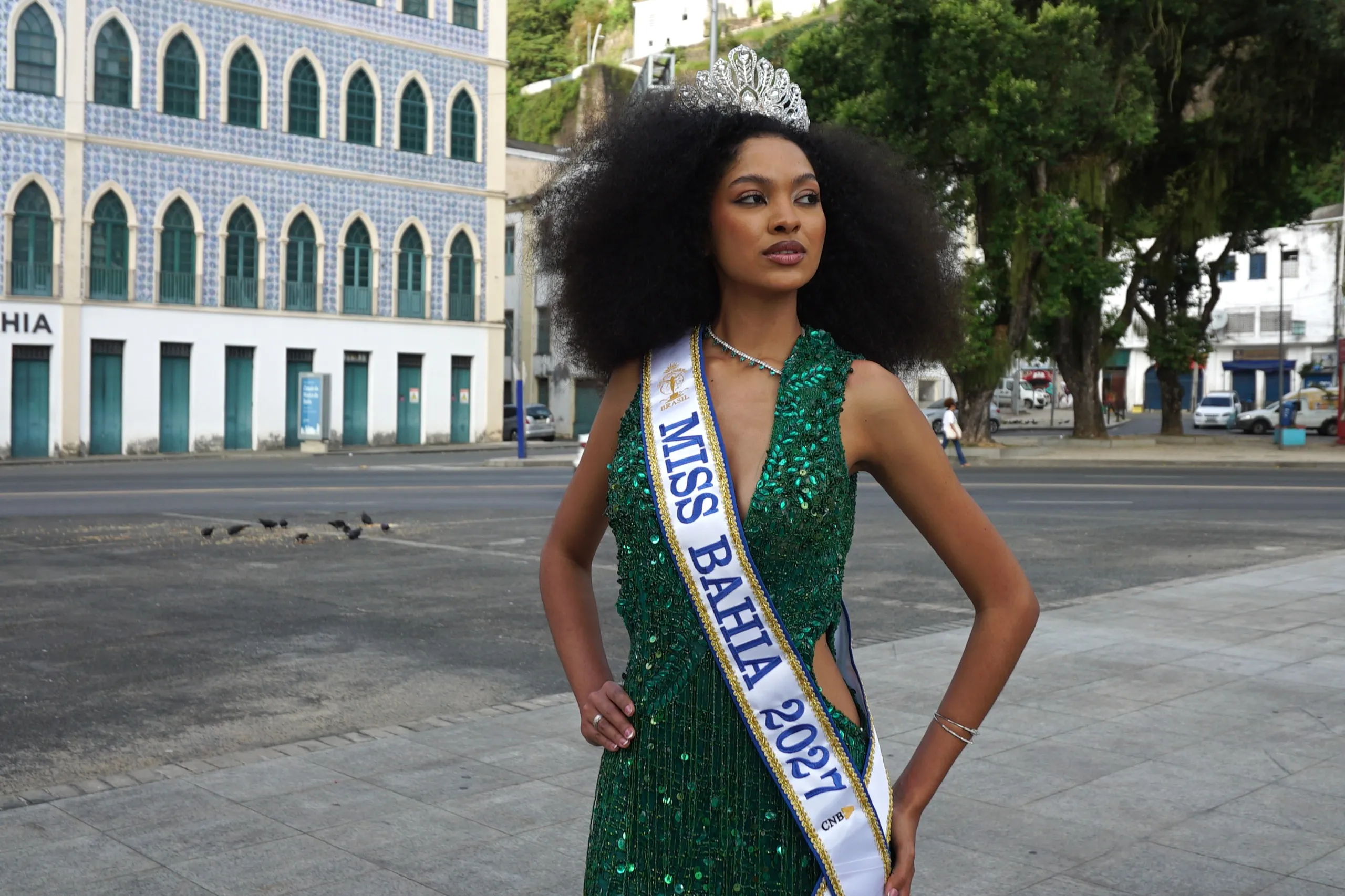 Miss Bahia 2027 tem trajetória marcada por muita dedicação e trabalho