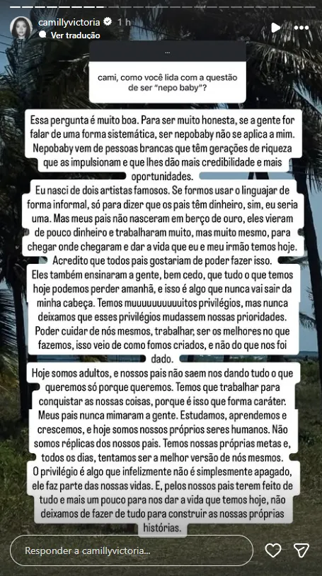 Imagem ilustrativa da imagem "Não me senti acolhida", dispara filha de Xanddy sobre sexualidade