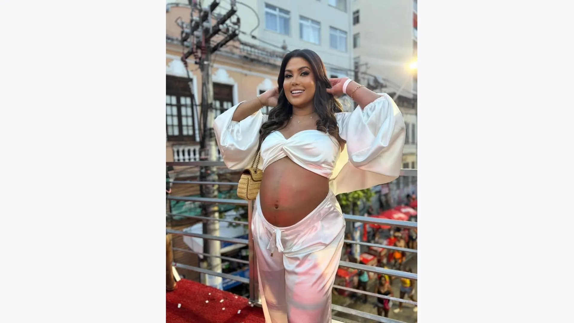 Imagem ilustrativa da imagem Nasce o filho de Silvanno Salles e Jéssica Dandara; veja fotos