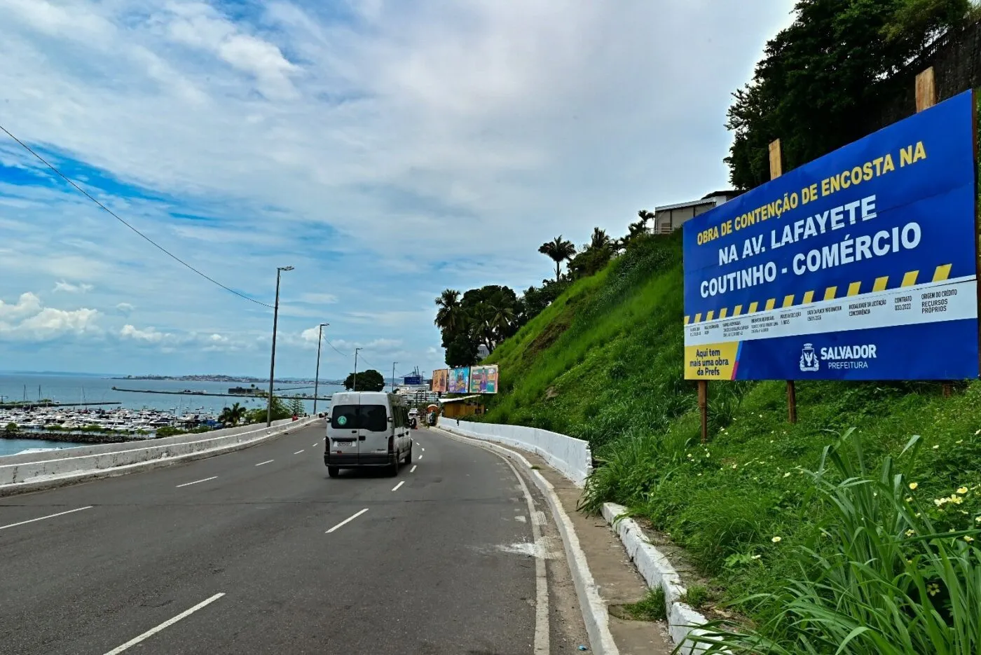Trabalho é feito pela Prefeitura de Salvador
