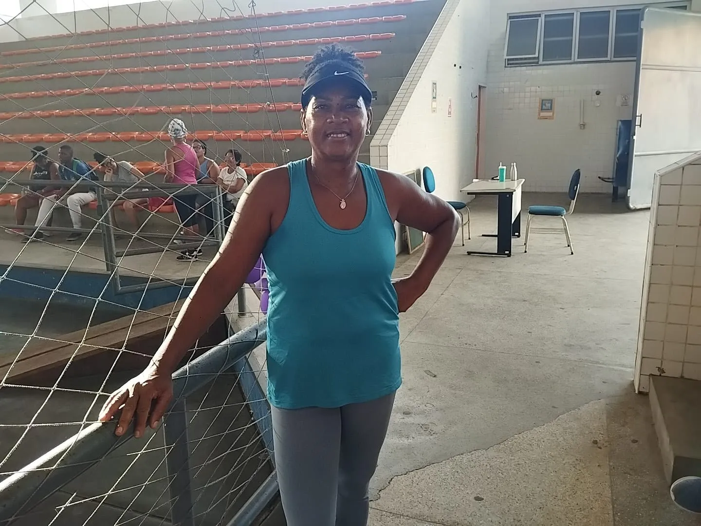 Antônia afirma que as atividades ajudam na saúde mental