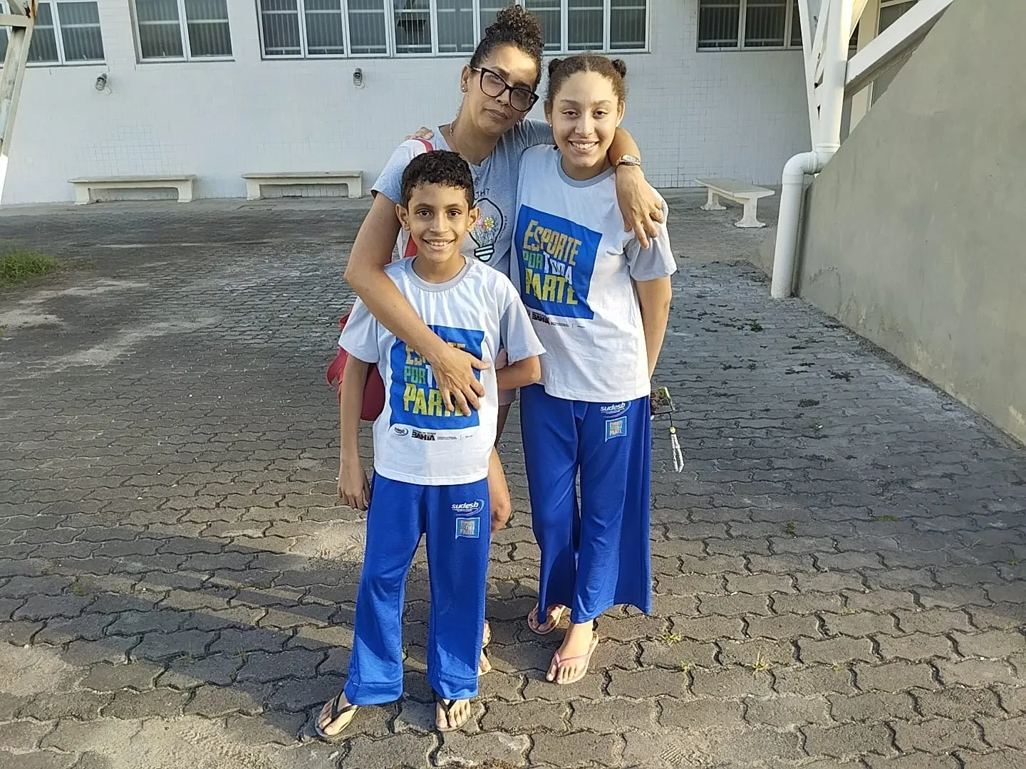 Josefa acredita que a ação fortalece o vínculo das crinças com o esporte