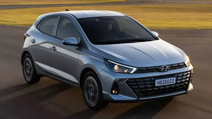Desde 2012, o Hyundai HB20 permanece entre os carros mais vendidos do país.