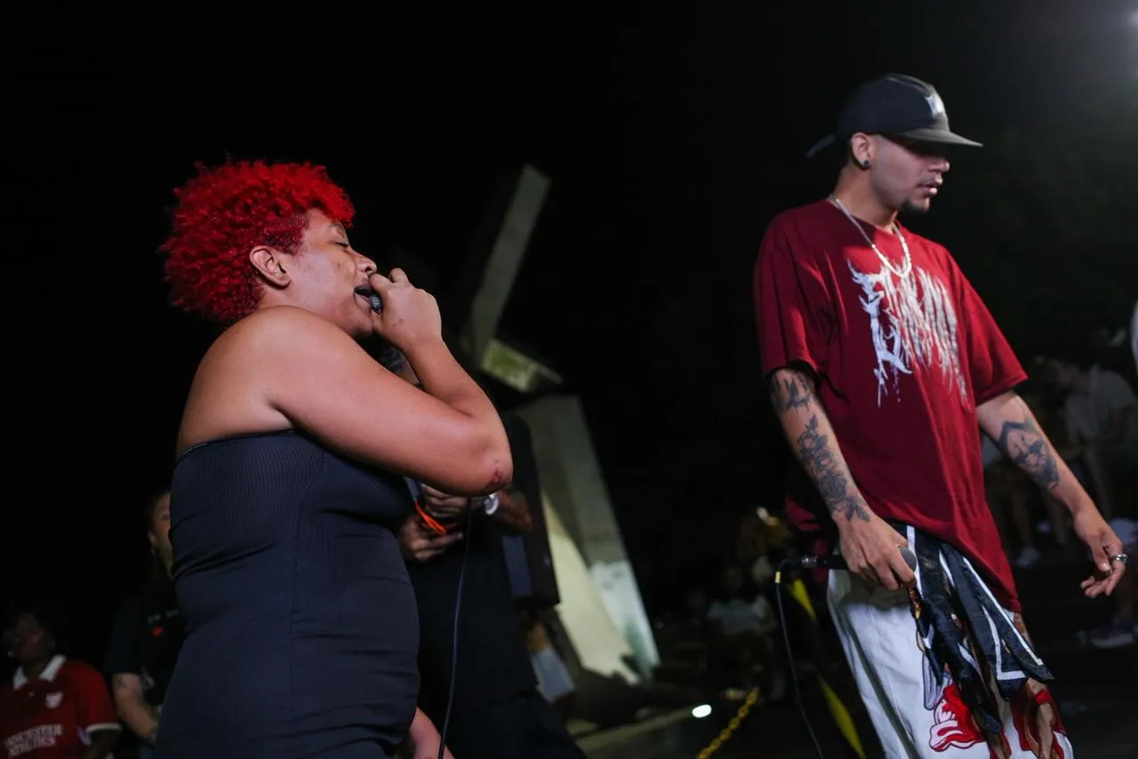 Rimas foram o centro das atenções no Centro de Salvador, neste sábado (18)