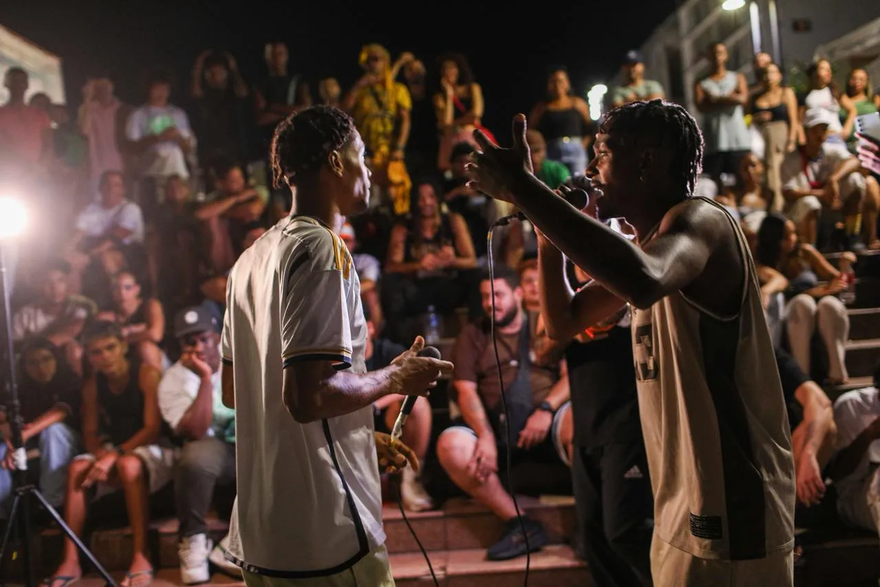 Imagem ilustrativa da imagem Rima, batalha e família: 3º Round agita Centro Histórico de Salvador