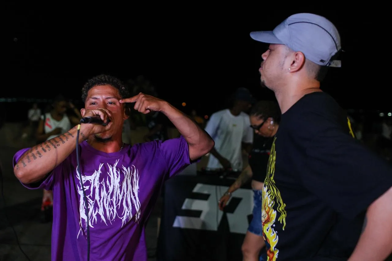 Imagem ilustrativa da imagem Rima, batalha e família: 3º Round agita Centro Histórico de Salvador