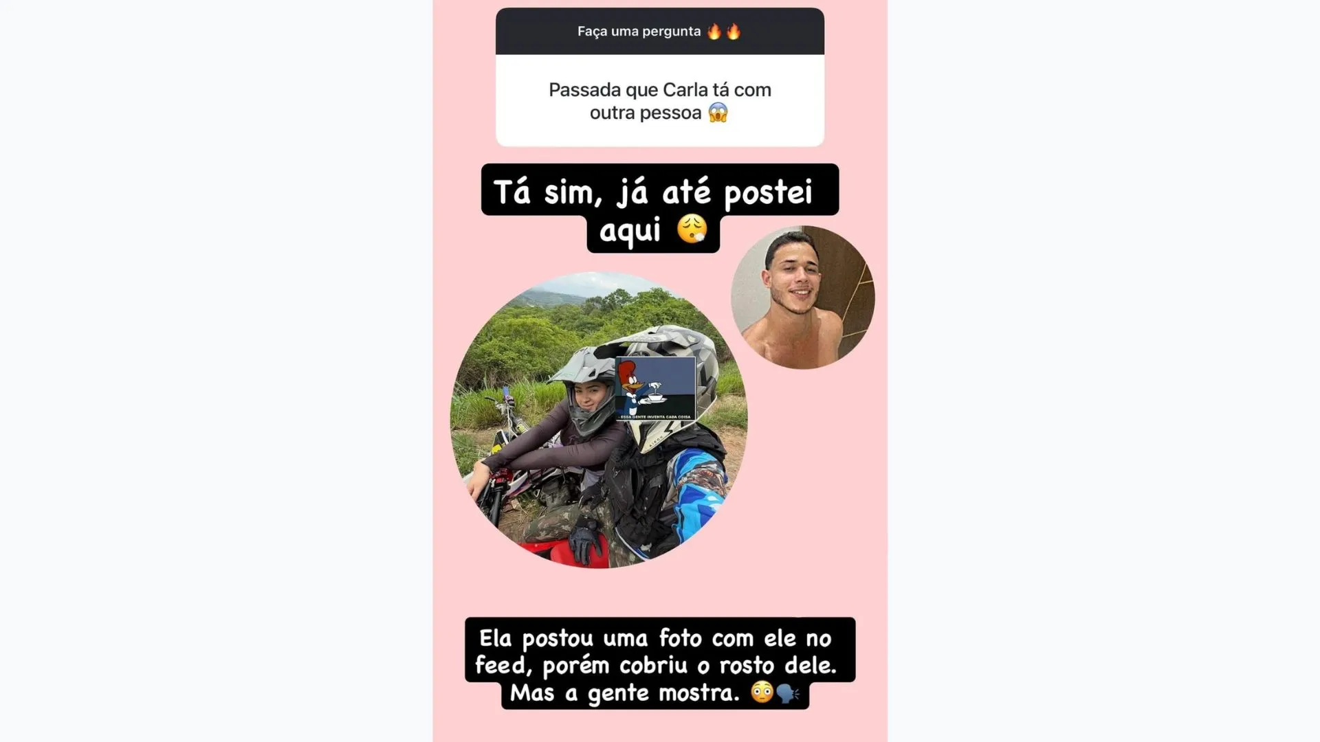 Imagem ilustrativa da imagem Suposta ex de Franklin Reis, Carla Queiroz engata novo romance