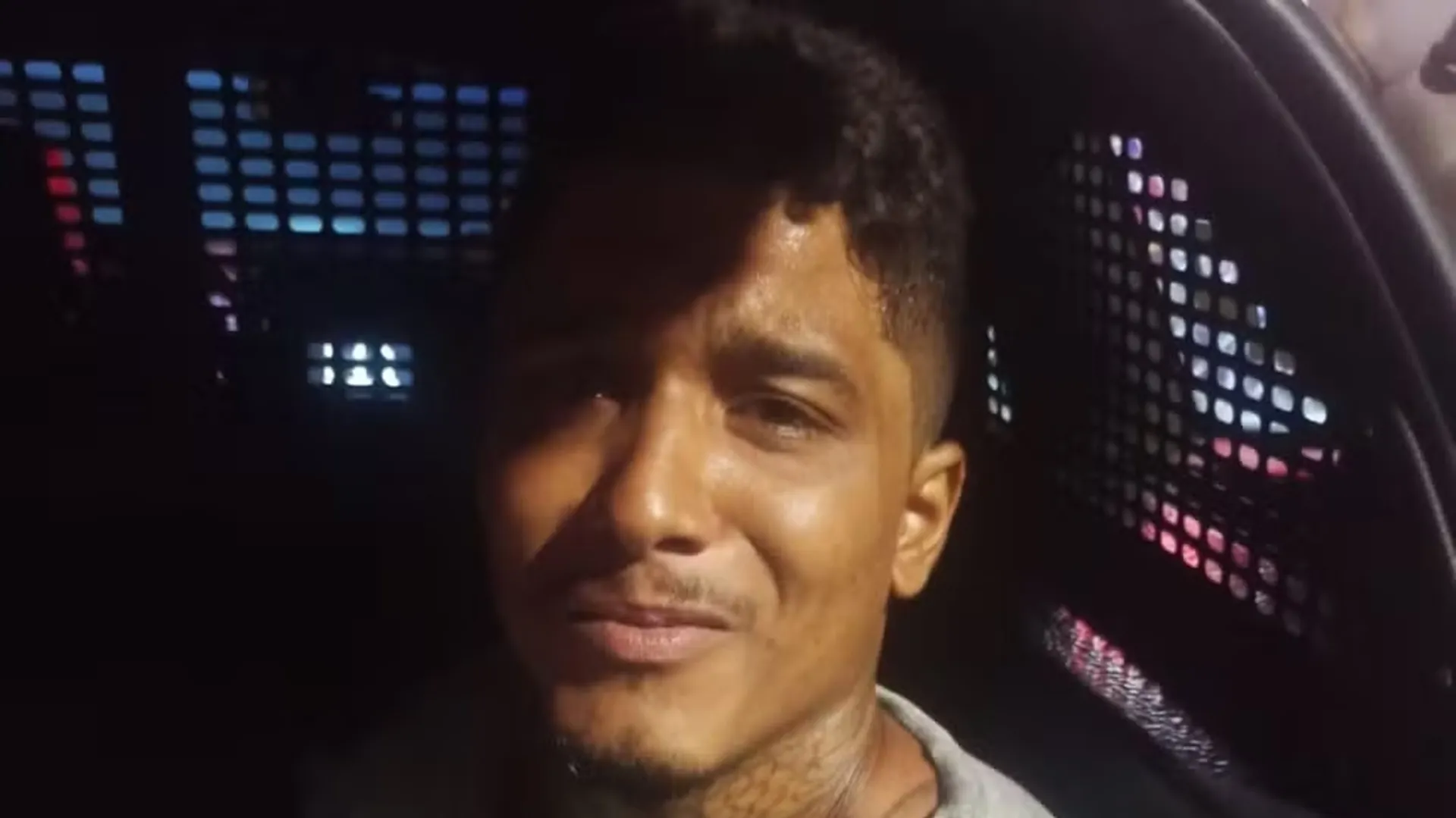 Marcos Pereira Soares, de 23 anos, preso por suposta autoria de crime contra a irmã