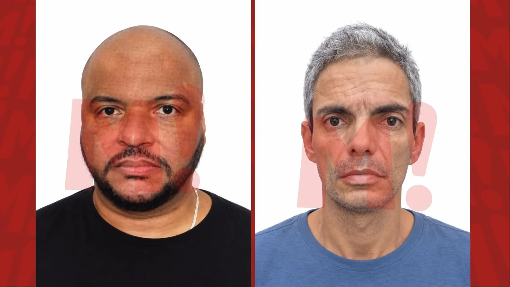 Leonardo e Nilo foram pegos no Rio de Janeiro