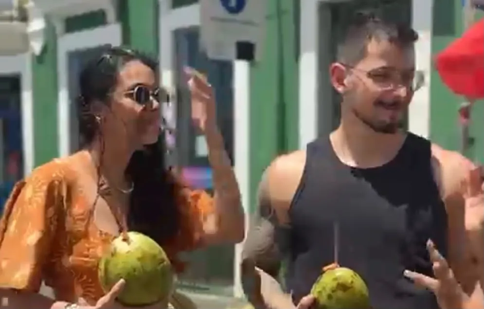 João e Natália esqueceram do primeiro turno