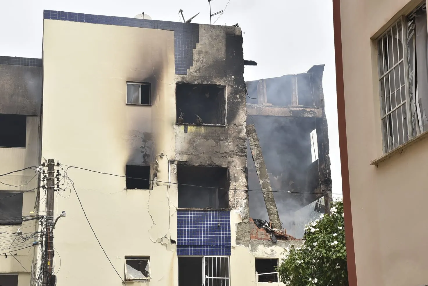 Vistoria só poderá acontecer após o término do combate às chamas