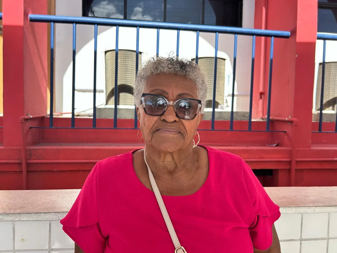 Na foto, Célia Maria