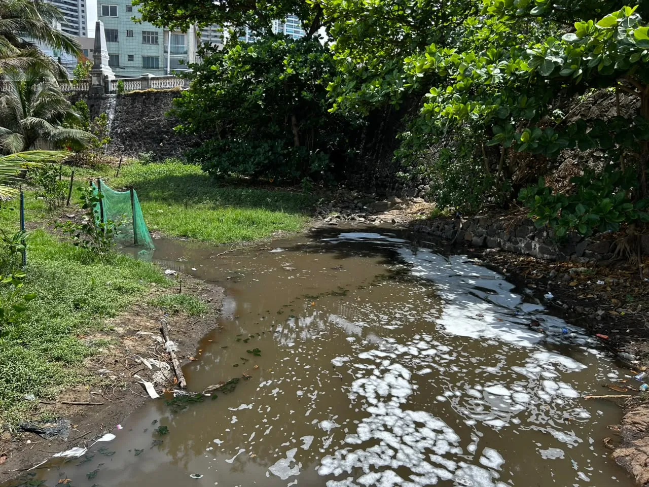 Situação crítica na Praia da Paciência