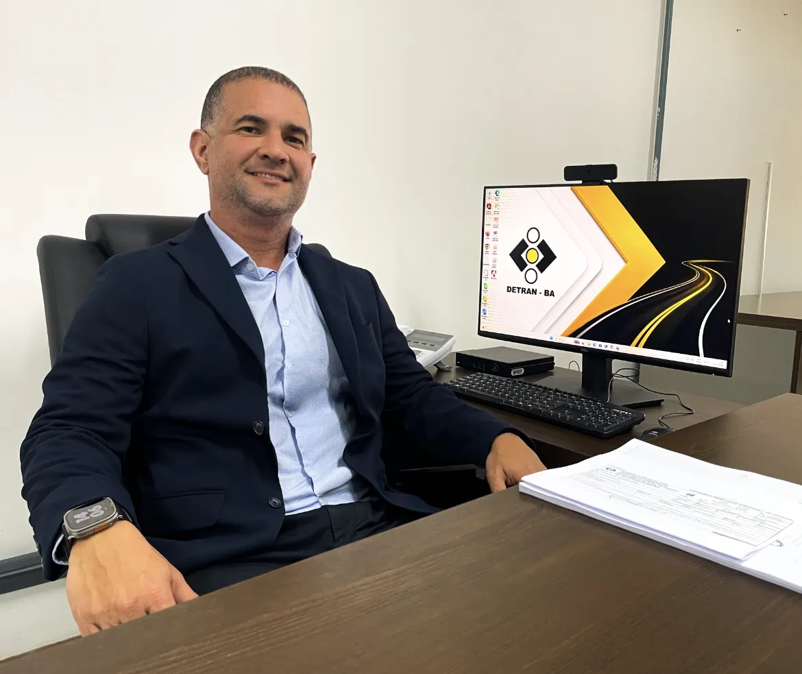 coordenador-geral de habilitação do Detran-BA, Lucas Prado