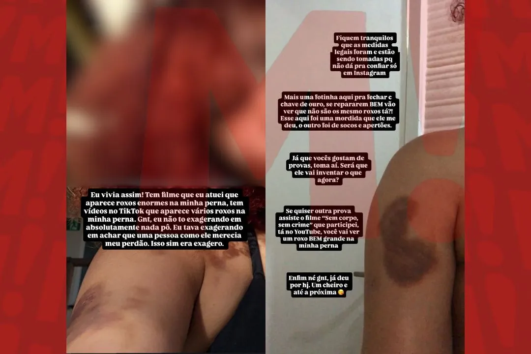 Marília compartilhou relatos e imagens em seu perfil nas redes sociais